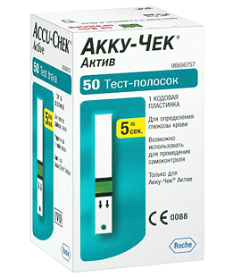 Акку-Чек Актив тест полоски